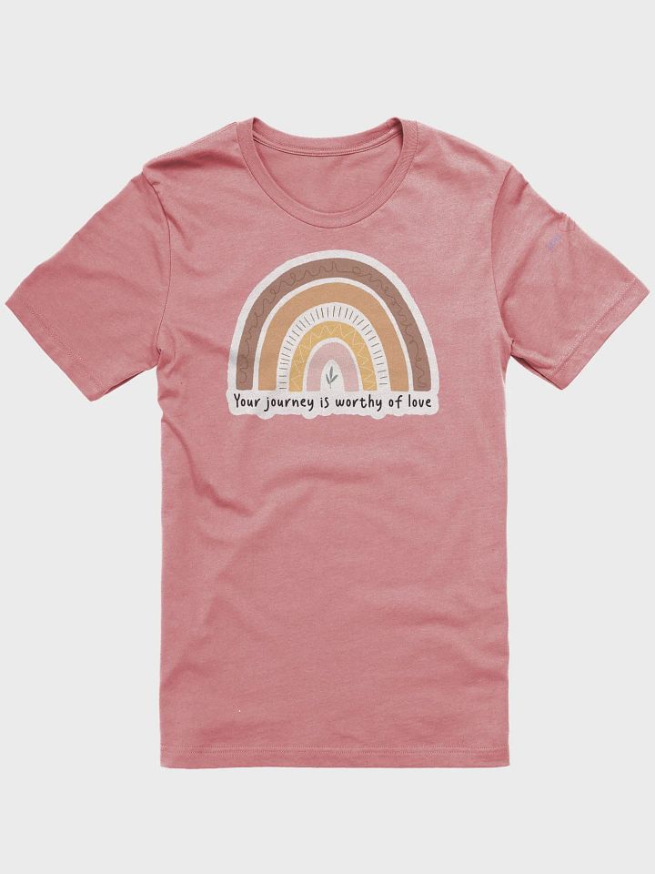 "Your Journey is Worthy of Love" Unisex Tee product image (1)