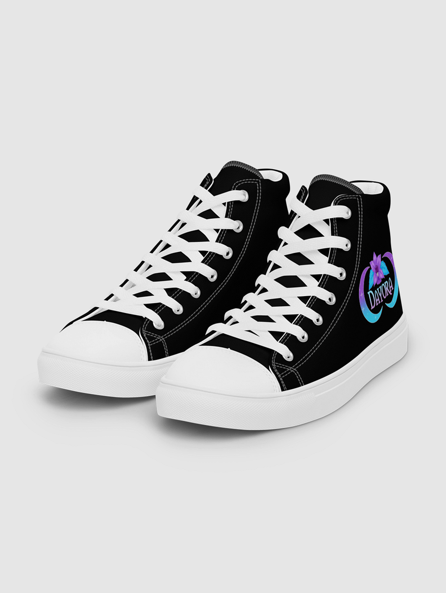 Women’s high top canvas shoes Logo! product image (7)