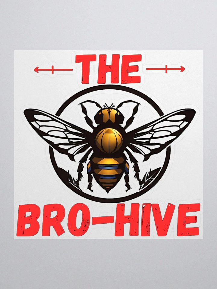 The Bro-Hive Sticker product image (1)