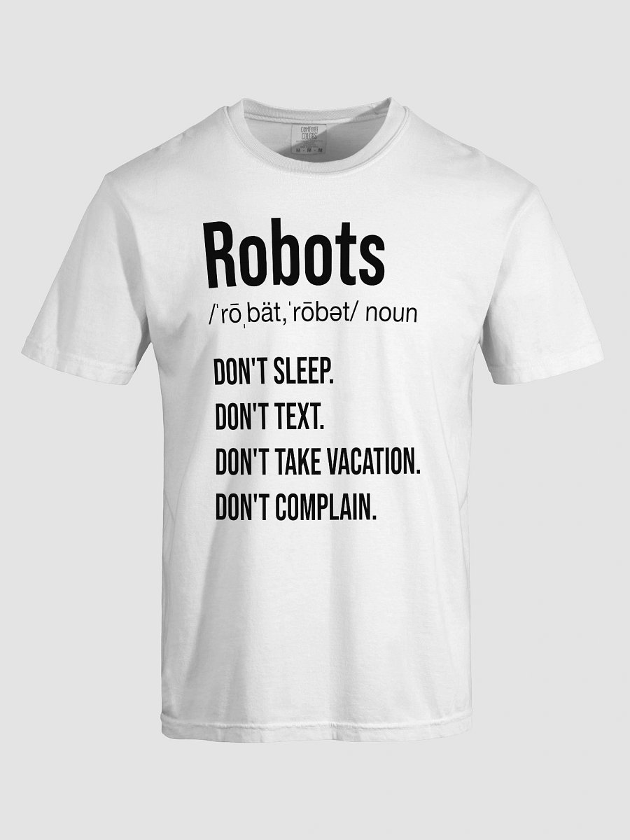 Robots: T-Shirt - White product image (5)