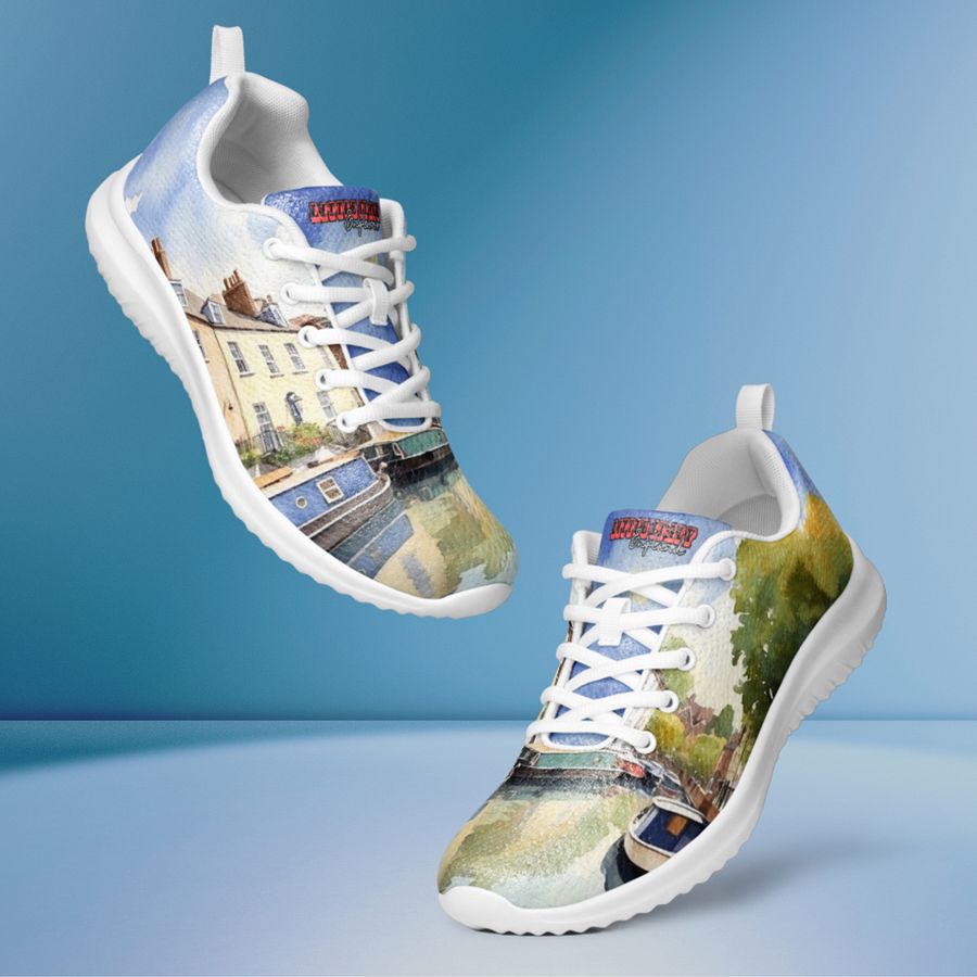 Little Italy - England - All Over Print - Watercolor - Athletic Shoes product image (6)