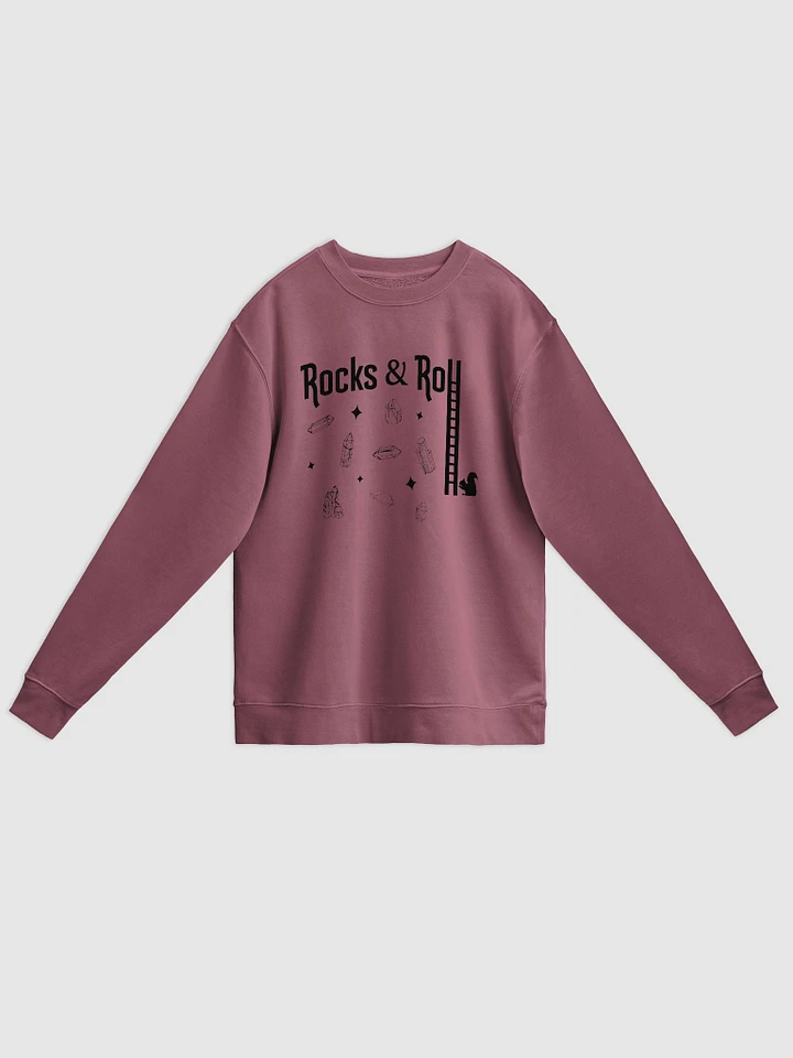 Rocks & Roll Sweatshirt (Black) product image (5)