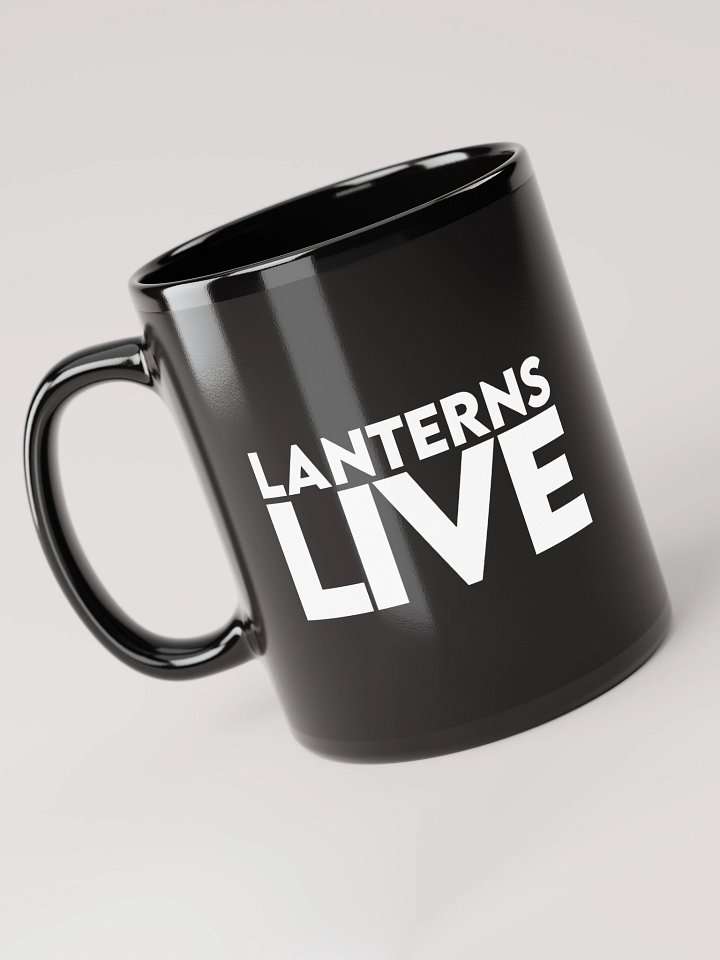 Lanterns Live Emblem & Logo | Black Glossy Mug by Mugz product image (2)
