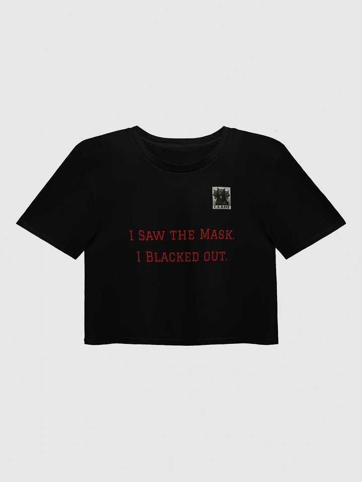 Blacked Out Crop Top product image (1)