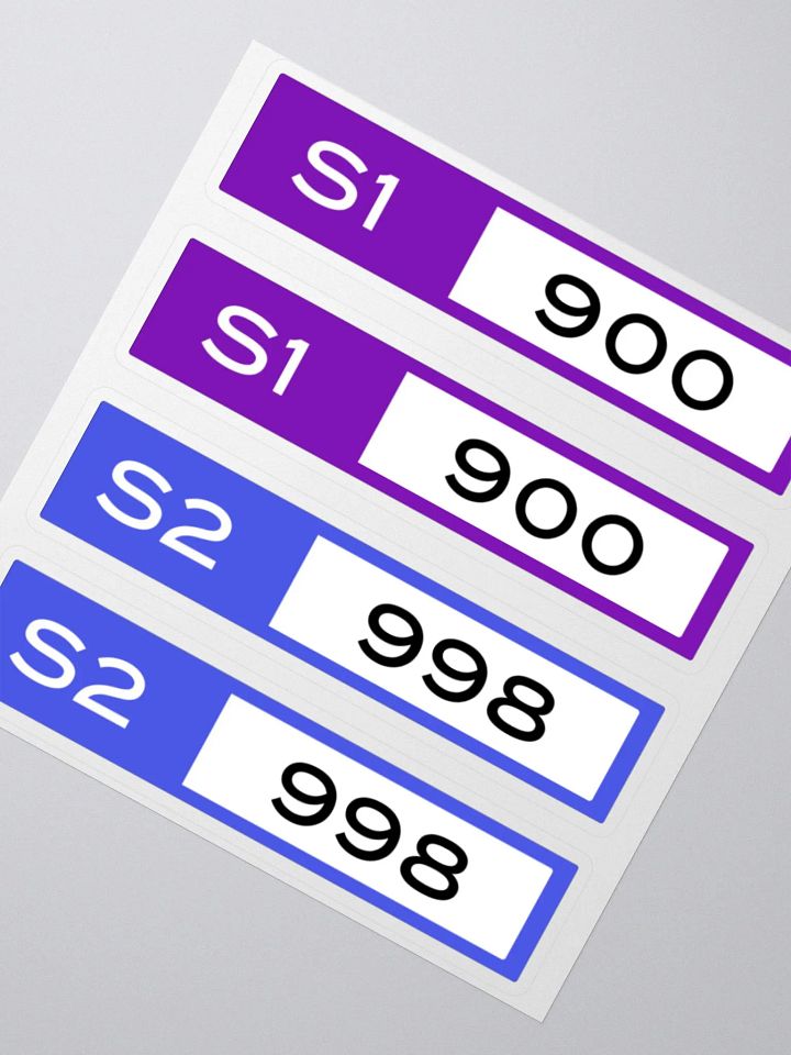S1 / S2 sticker set product image (2)