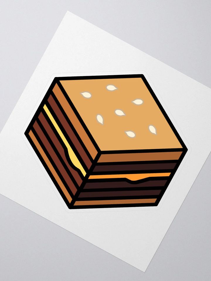 Chunks Cheeseburger Sticker product image (2)