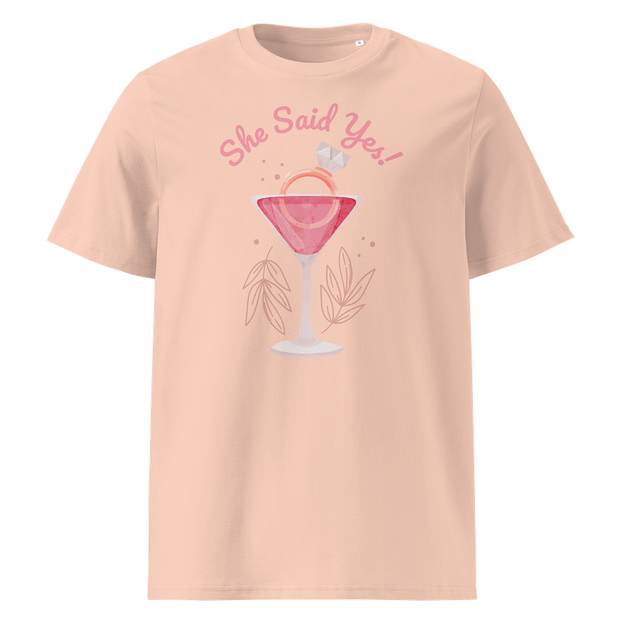 She Said Yes! Engagement T-Shirt product image (9)