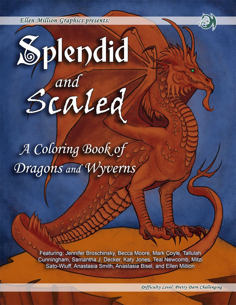 Dragons, Unicorns, and Angels - Coloring Books product image (4)