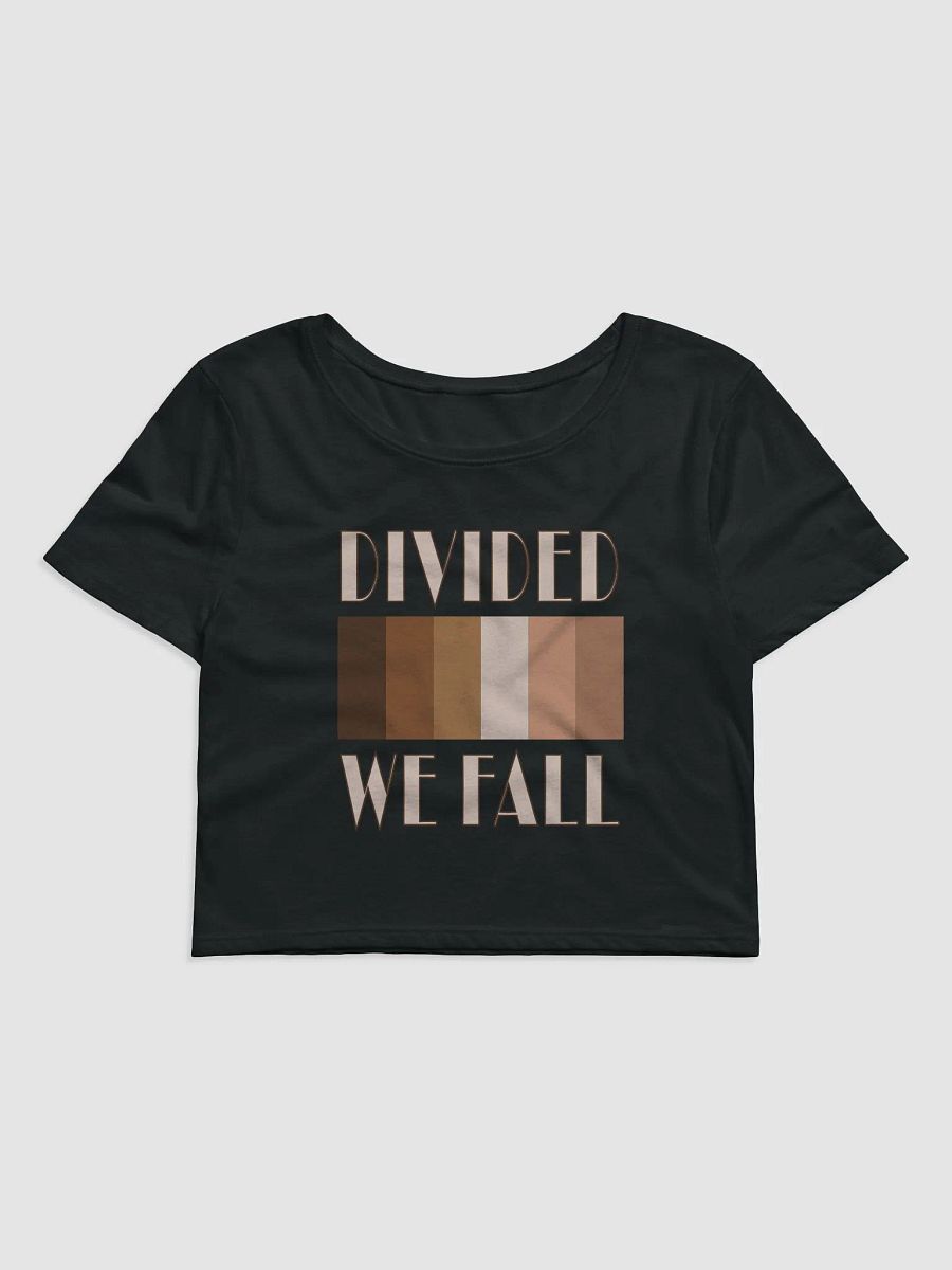 Divided We Fall - Skin Colour One - Bella+Canvas Women's Crop Tee product image (1)