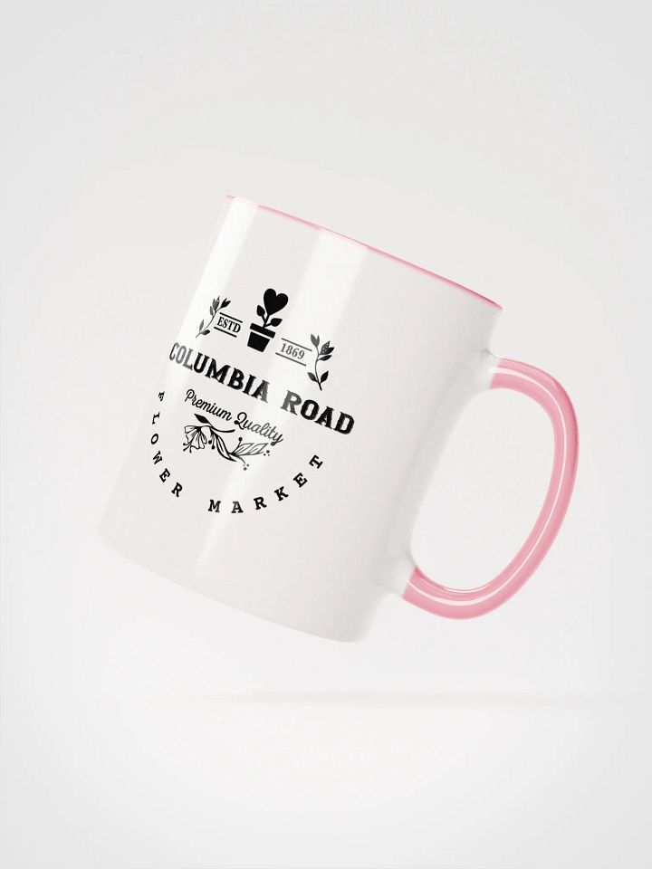 Columbia Road Market Peek-a-Boo Ceramic Mug (Pink) product image (2)