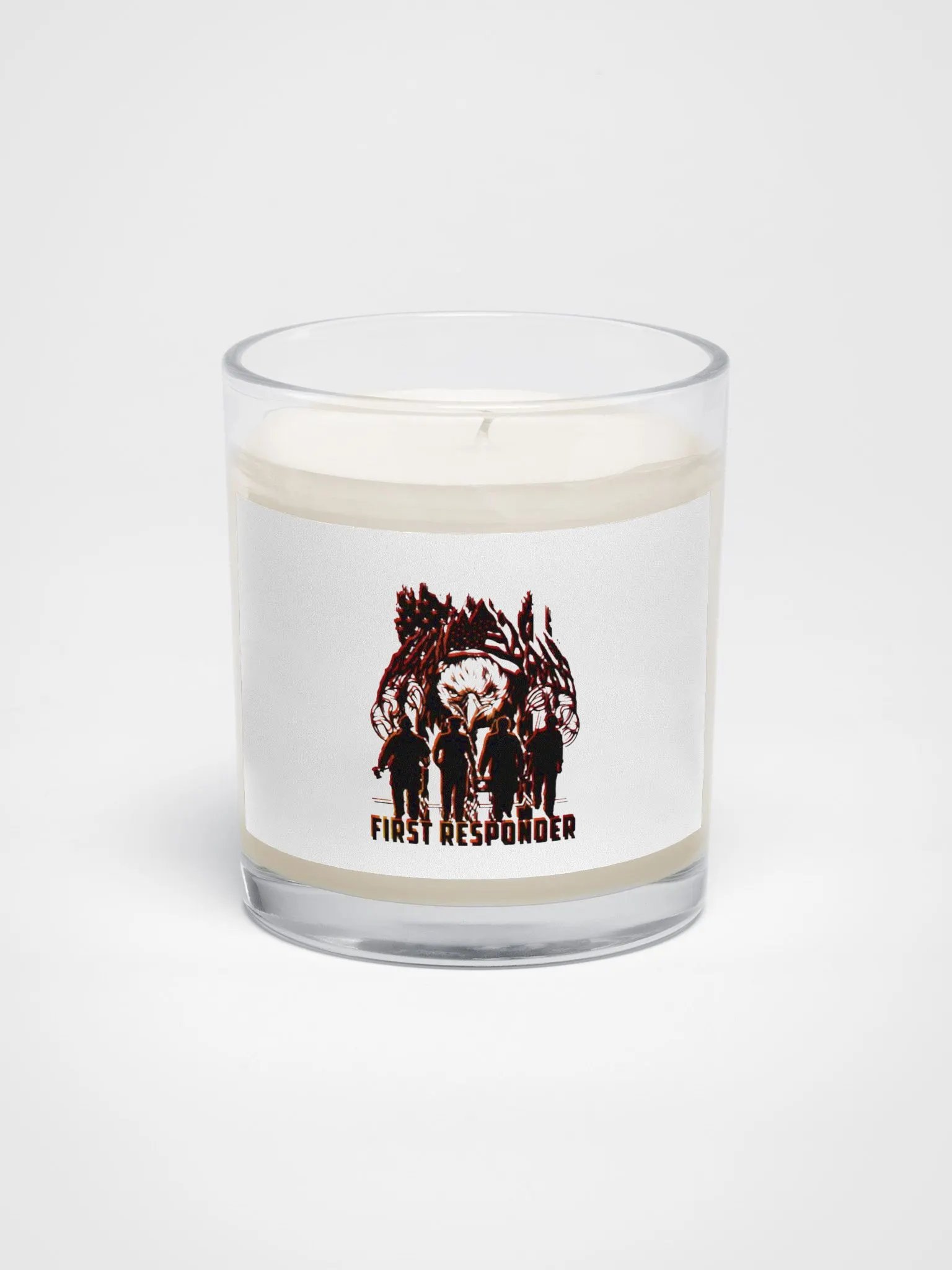 Patriotic First Responder Candle product image (1)