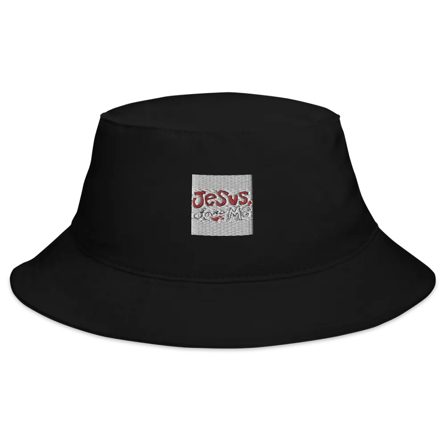 Jesus Loves Me Capstone Denim Bucket Hat product image (2)