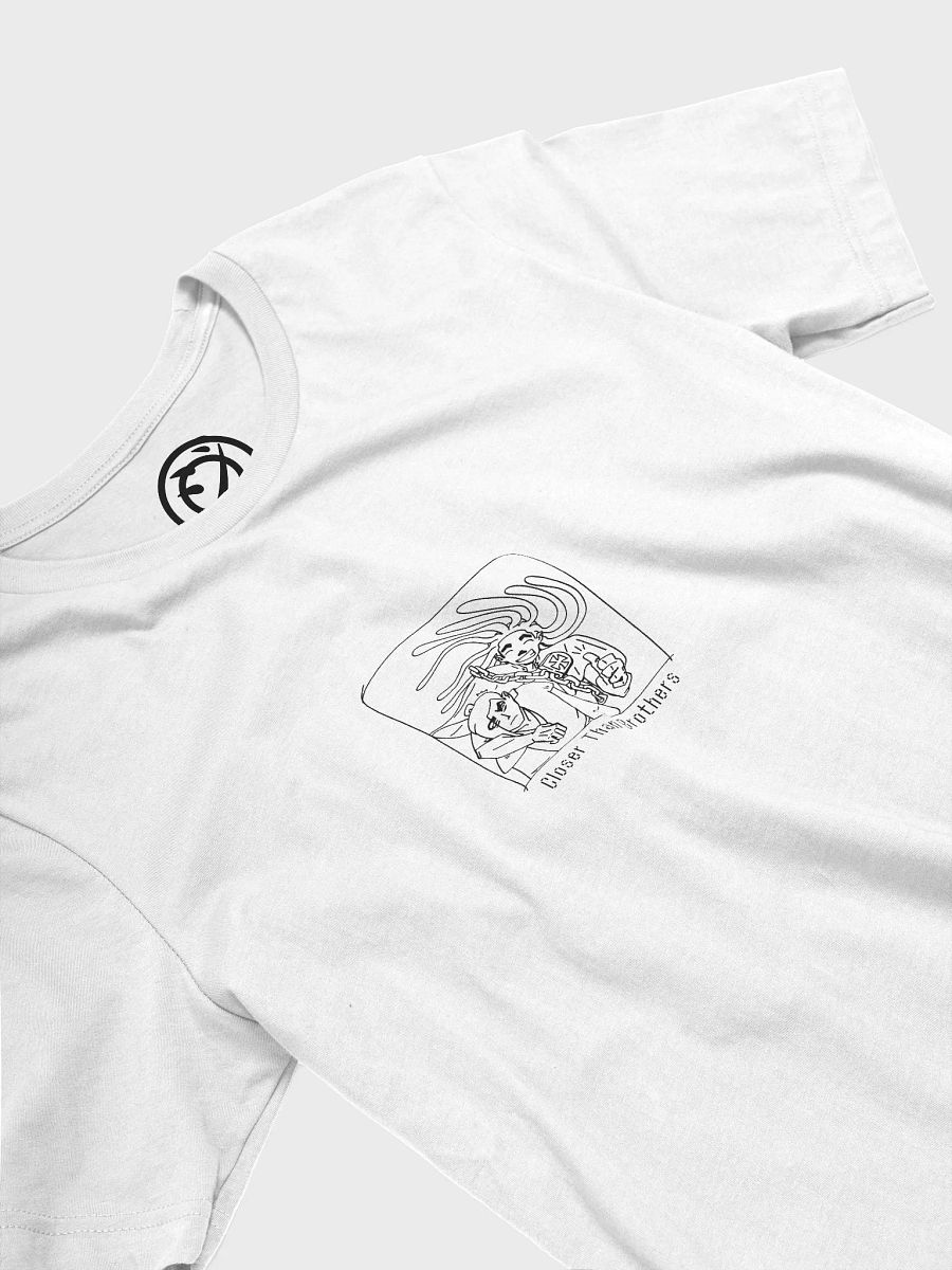 P1824 - Closer Than Brothers Graphic Long Tee product image (14)