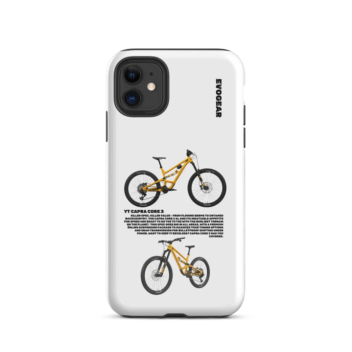 White YT Capra Core 3 iPhone Case product image (47)