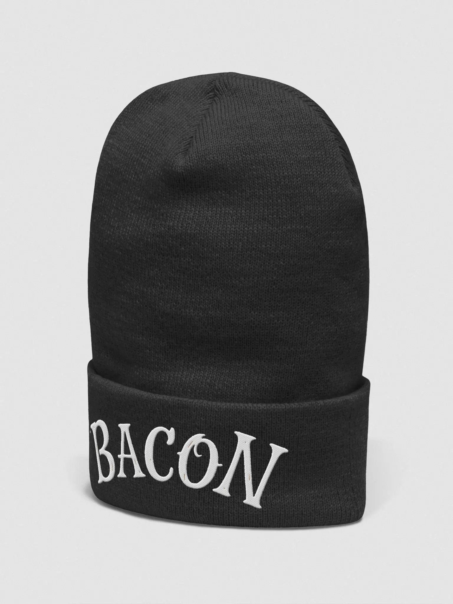 Premium Bacon Cuffed Beanie product image (2)