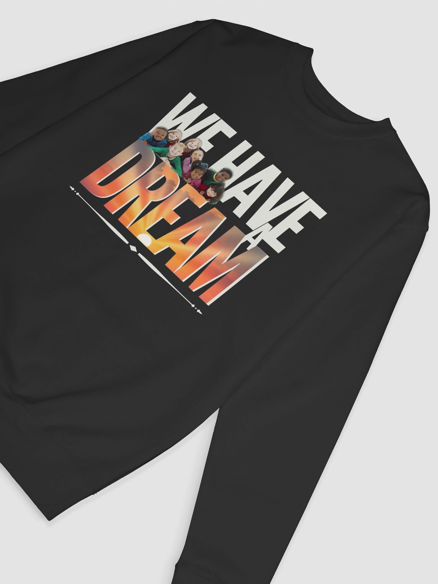 We Have a Dream Diverse Children Unity Art Sweatshirt product image (4)