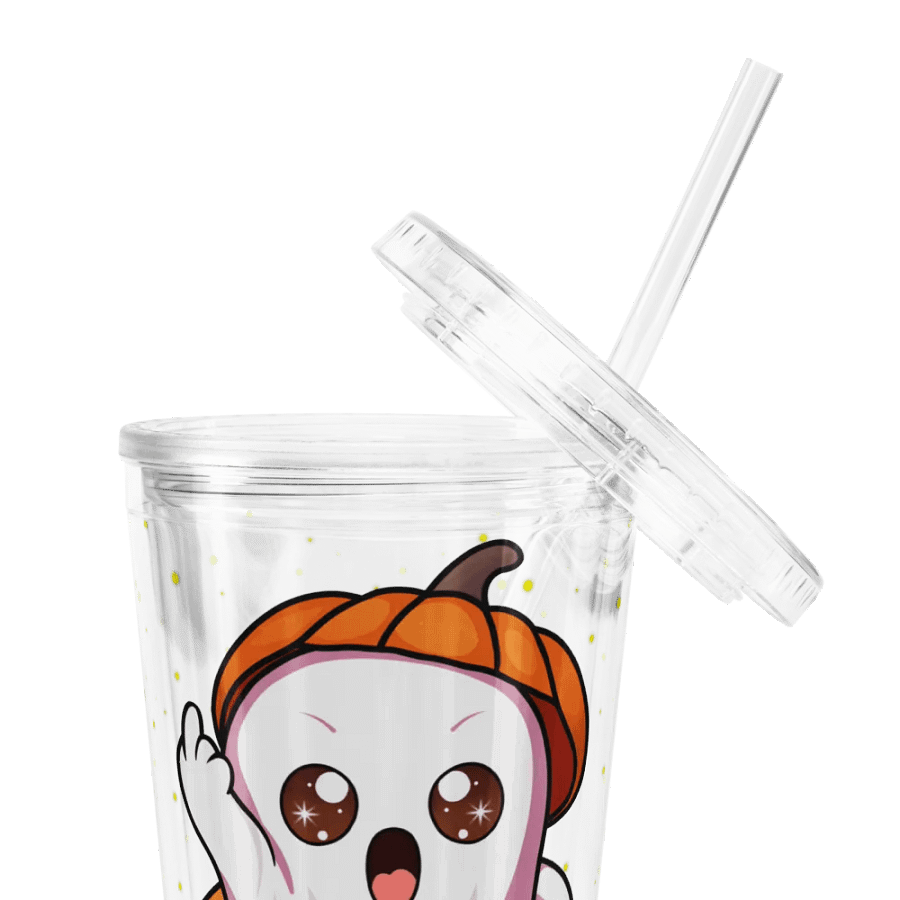 Spooky FU Ghost Pumpkin Tumbler product image (5)