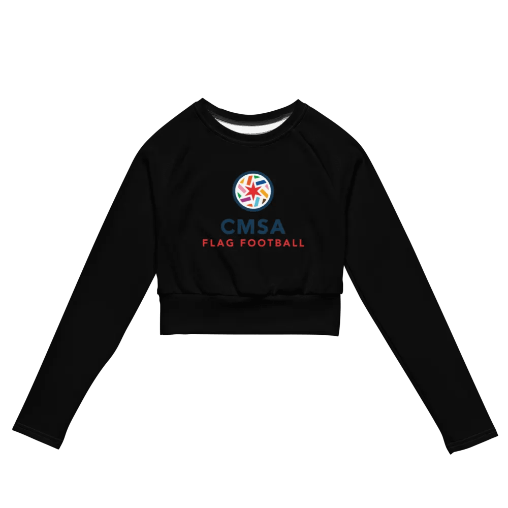 Long Sleeve Black Crop Top product image (2)