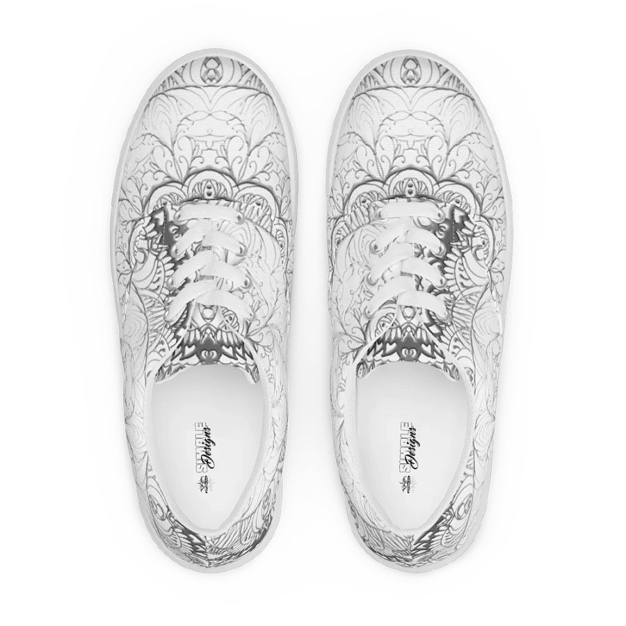 Symmetry Mandala Canvas Shoes product image (5)