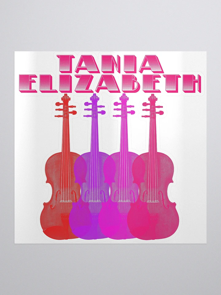 4 Fiddles Sticker - Purple product image (1)