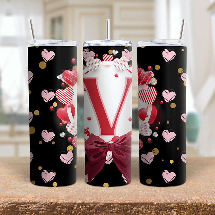 Oh My Heart Skinny Tumbler Wrap product image (1)