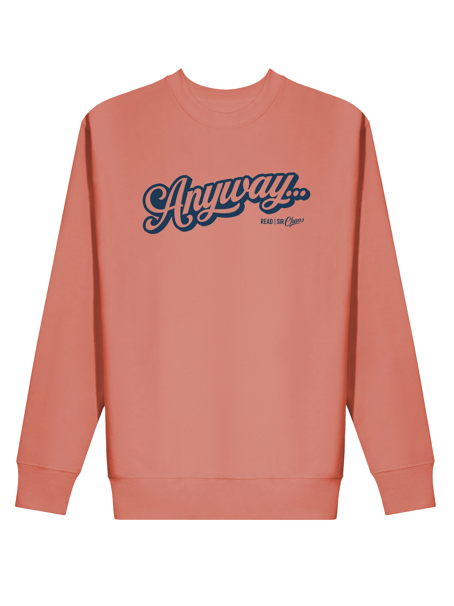 Anyway... Sweatshirt (Blue solid) product image (8)