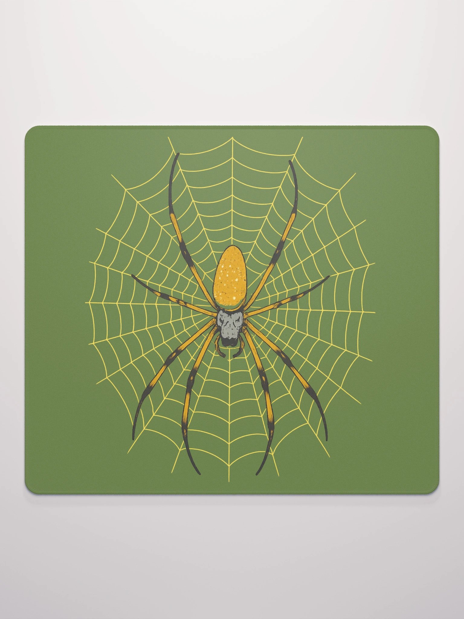 Olive Drab Orb Weaver Gamer Mousepad product image (3)