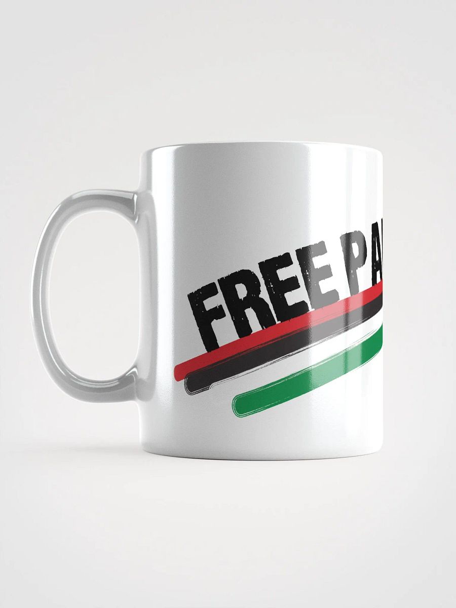 Palestine - Free Palestine - White Glossy Mug product image (6)