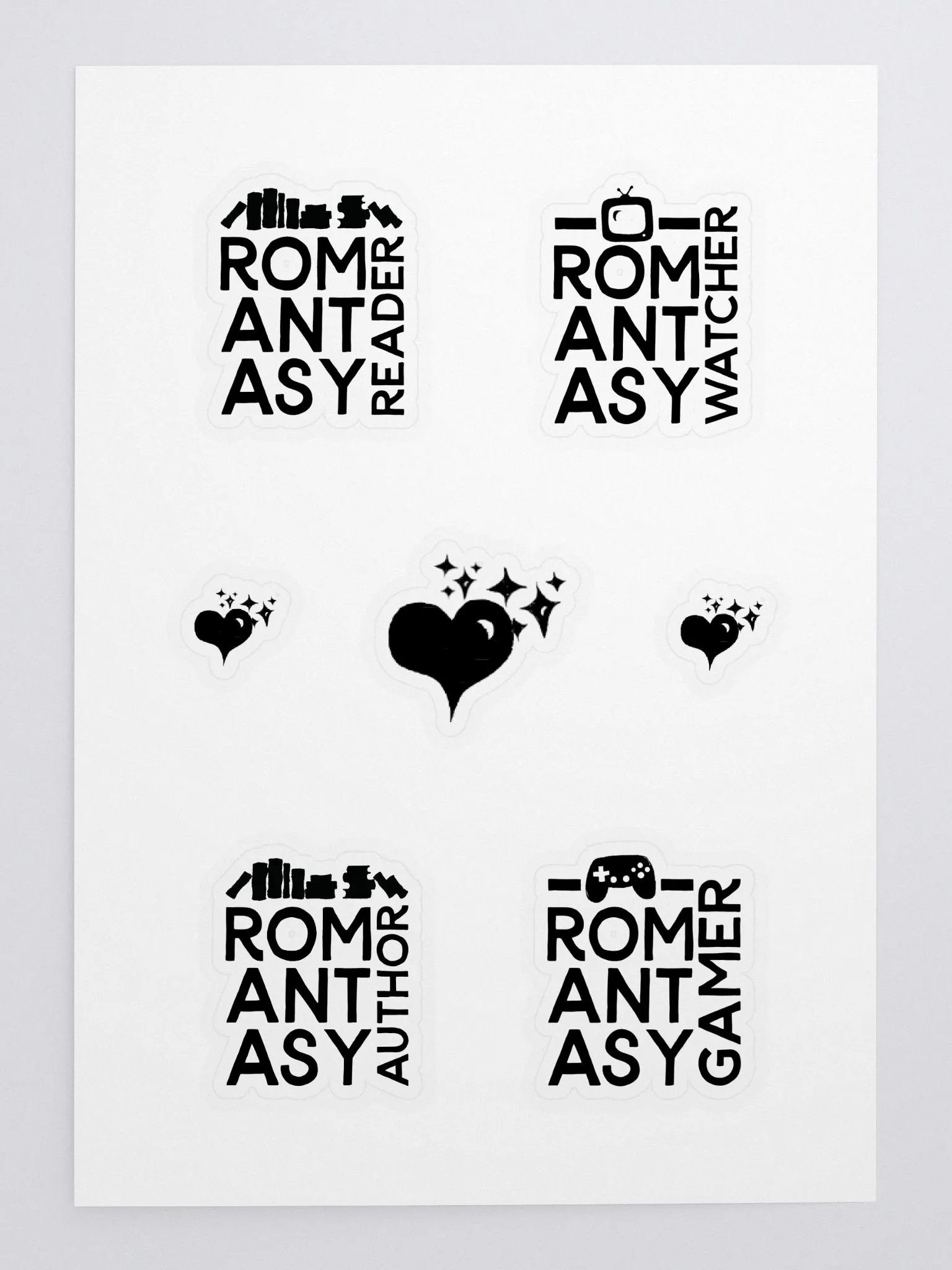 Romantasy Lover Sticker Sheet product image (3)