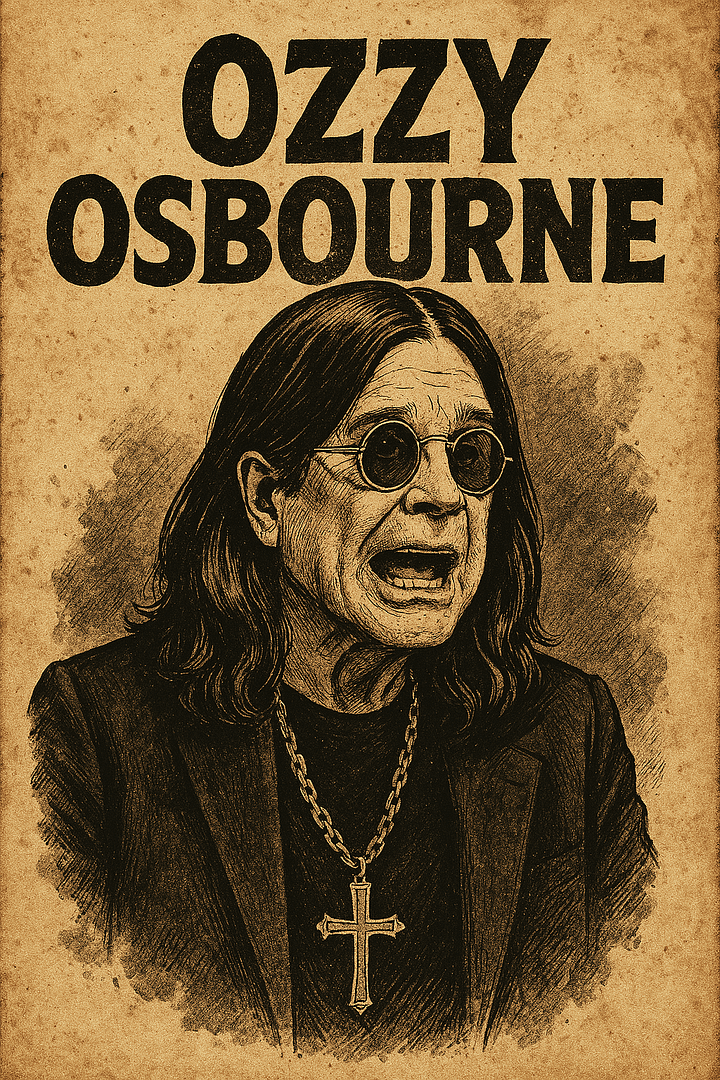 Ozzy Osbourne - A Life in 7 Strips Comic product image (1)