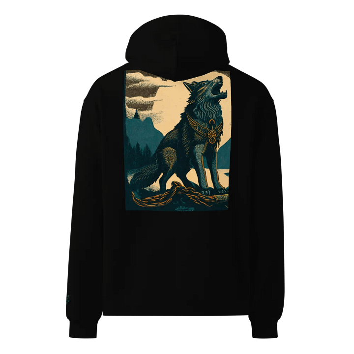 Purple Paws Unisex Oversized Hoodie product image (1)
