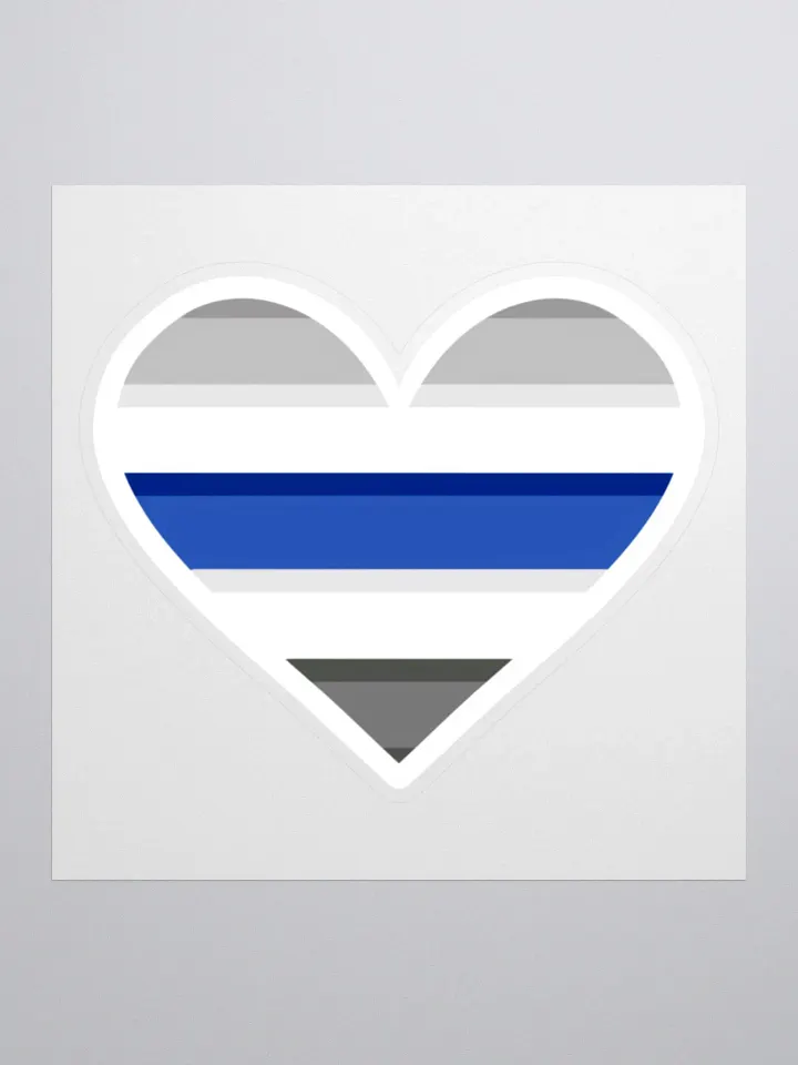Greygender Pride Sticker product image (2)