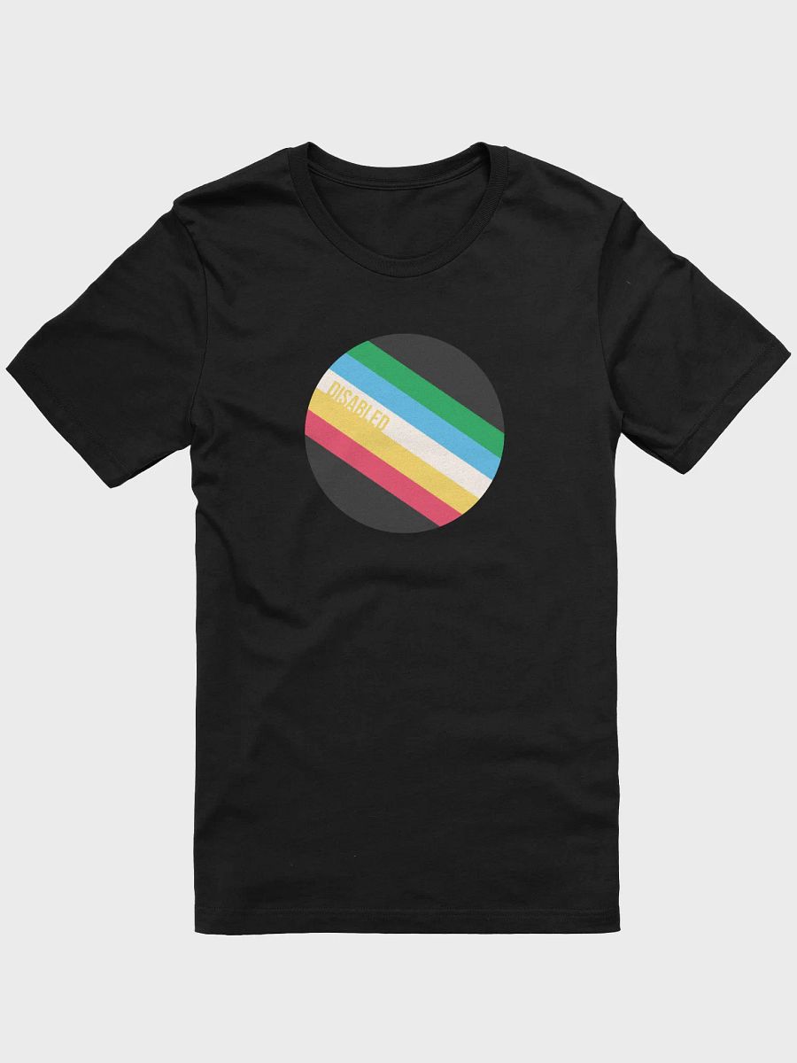 disabled pride flag t-shirt product image (1)