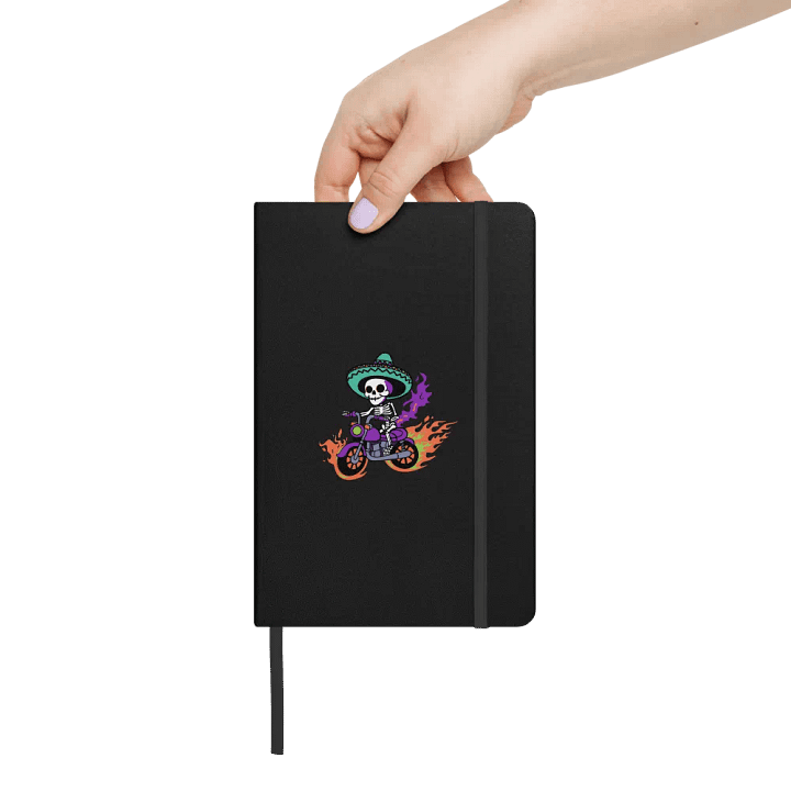 Bone to be Wild Colorful Hardcover Bound Lined Notebook product image (2)