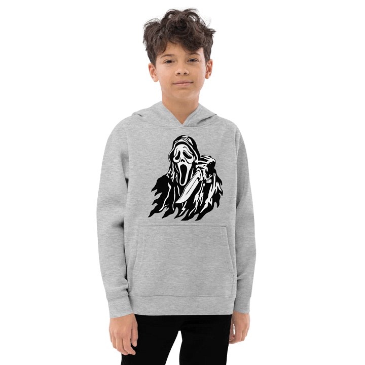 Haunting Cloaked Figure Youth Fleece product image (3)