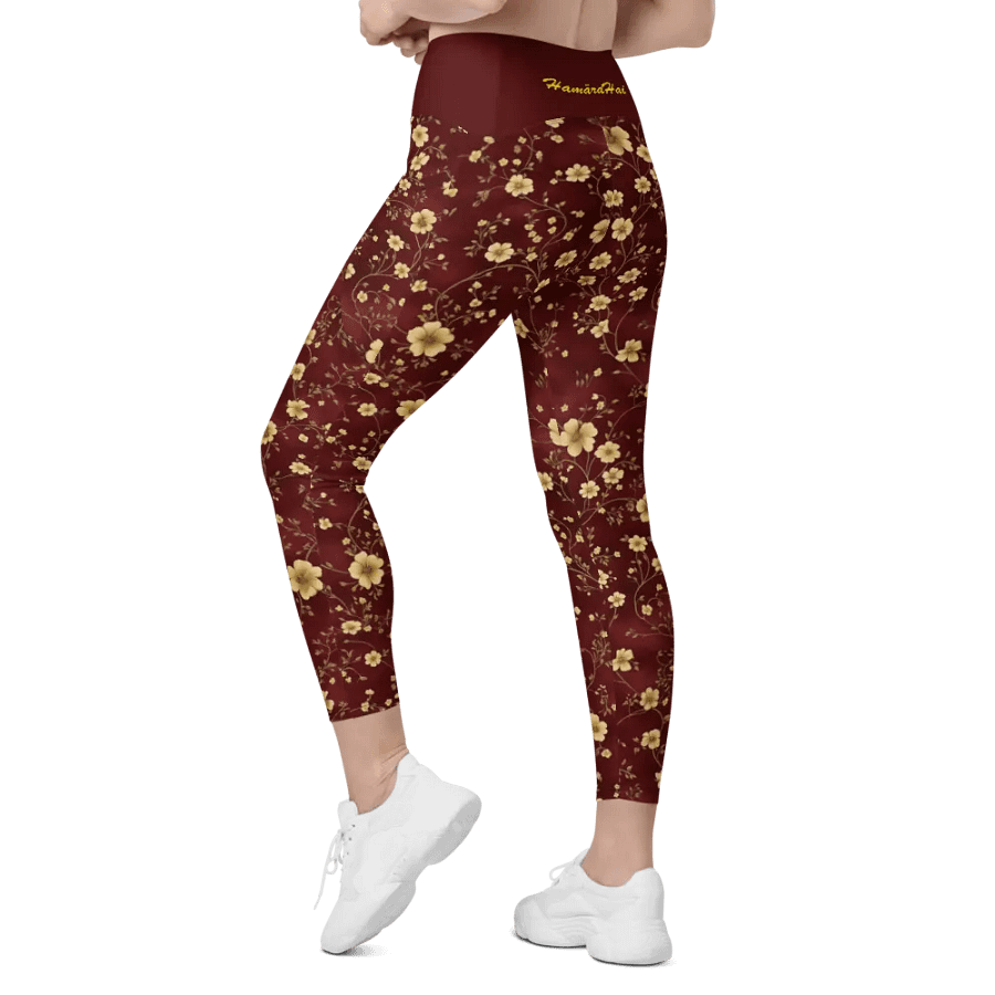 Agni - Crossover Leggings with Pockets product image (7)