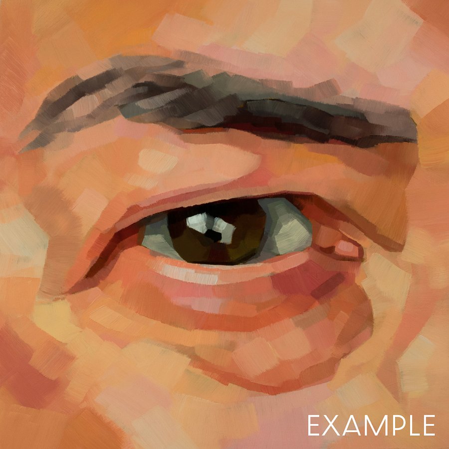 COMMISSION: Custom Eye Portrait product image (6)