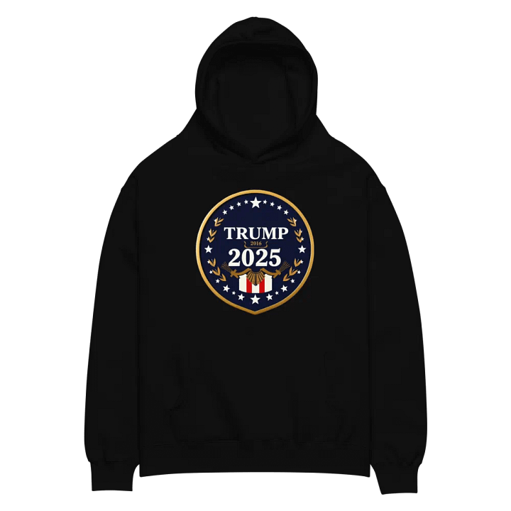Patriotic Emblem Unisex Oversized Hoodie product image (2)