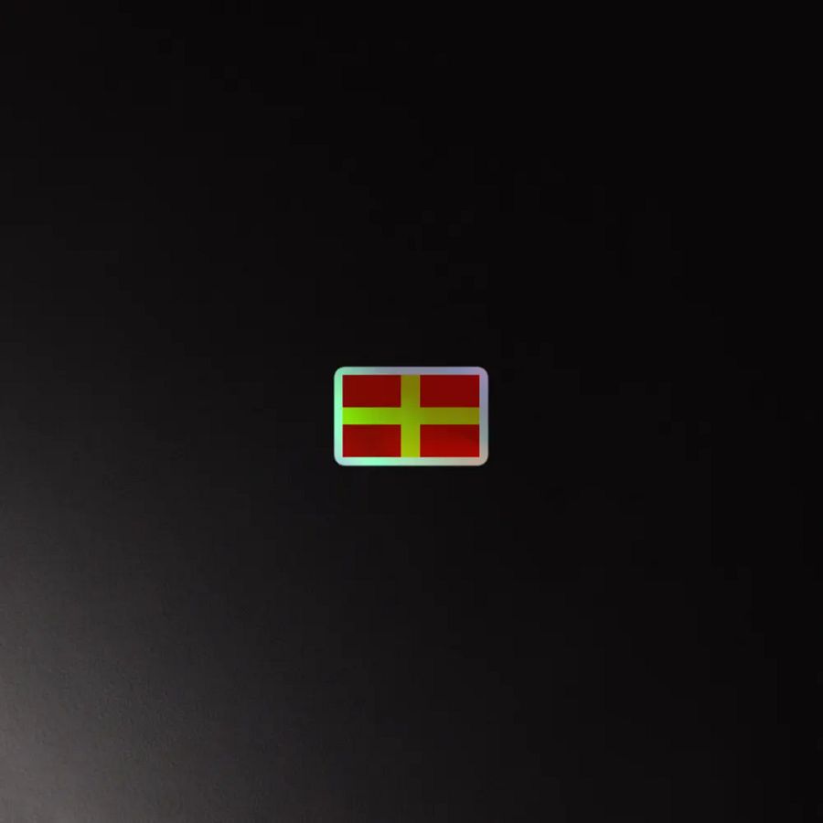 Pegatina holográfica - Bandera Reunificacionista product image (2)