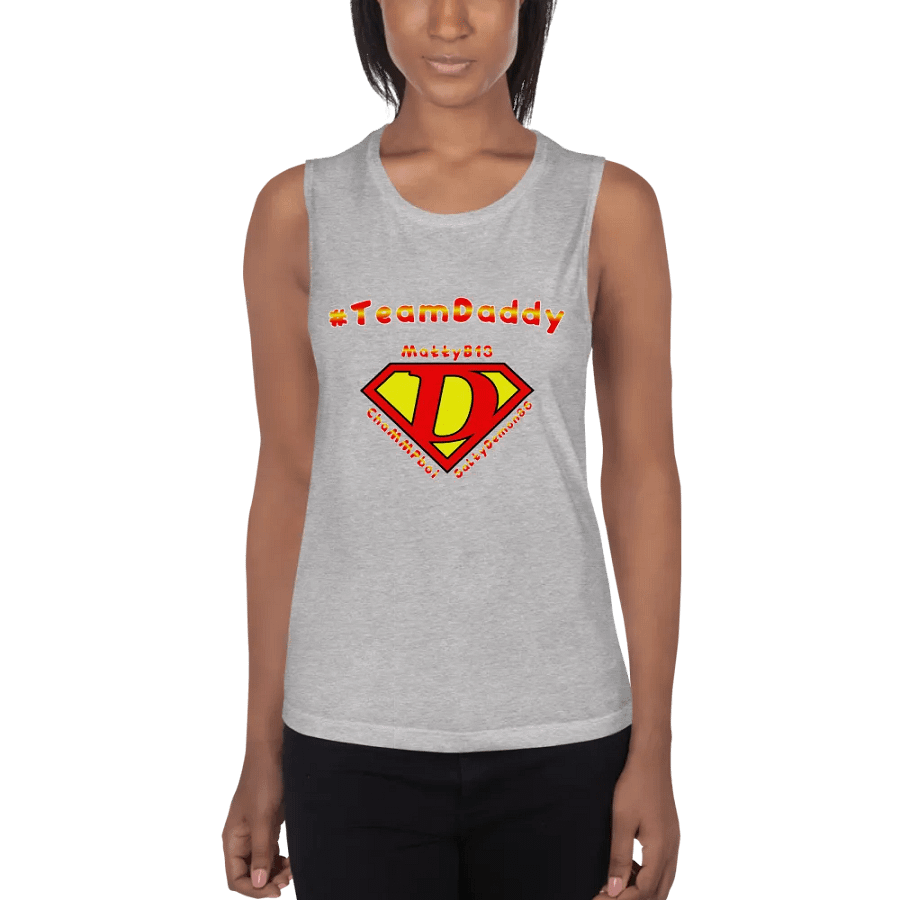 womans #team daddy tank top product image (10)