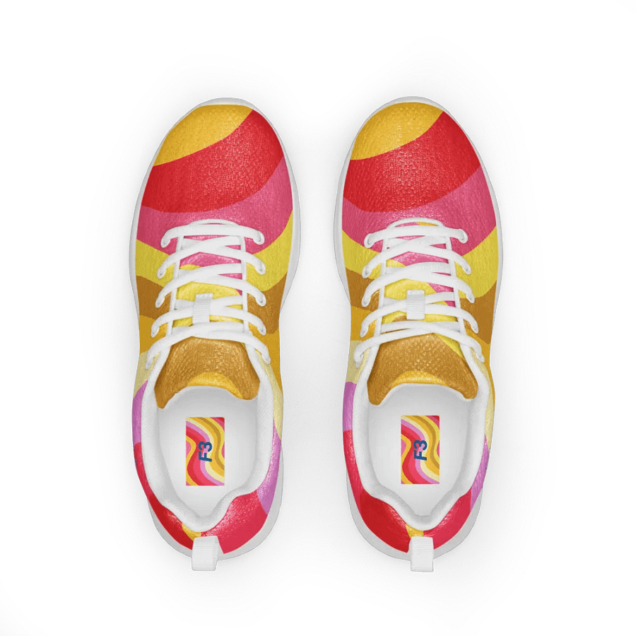 F3 Horse Logo Women's Athletic Shoes (Sunset Rays) product image (1)