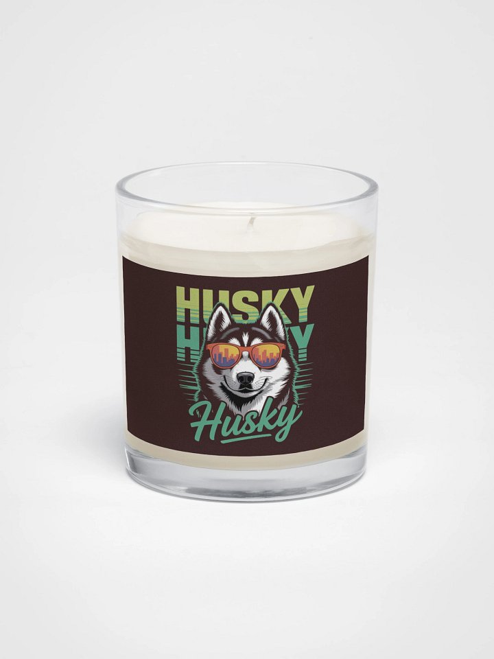 Husky Cityscape Glow Candle product image (1)