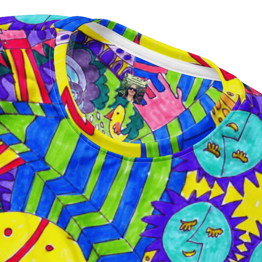 Abstract Colourful Doodles Unisex Sweatshirt product image (6)