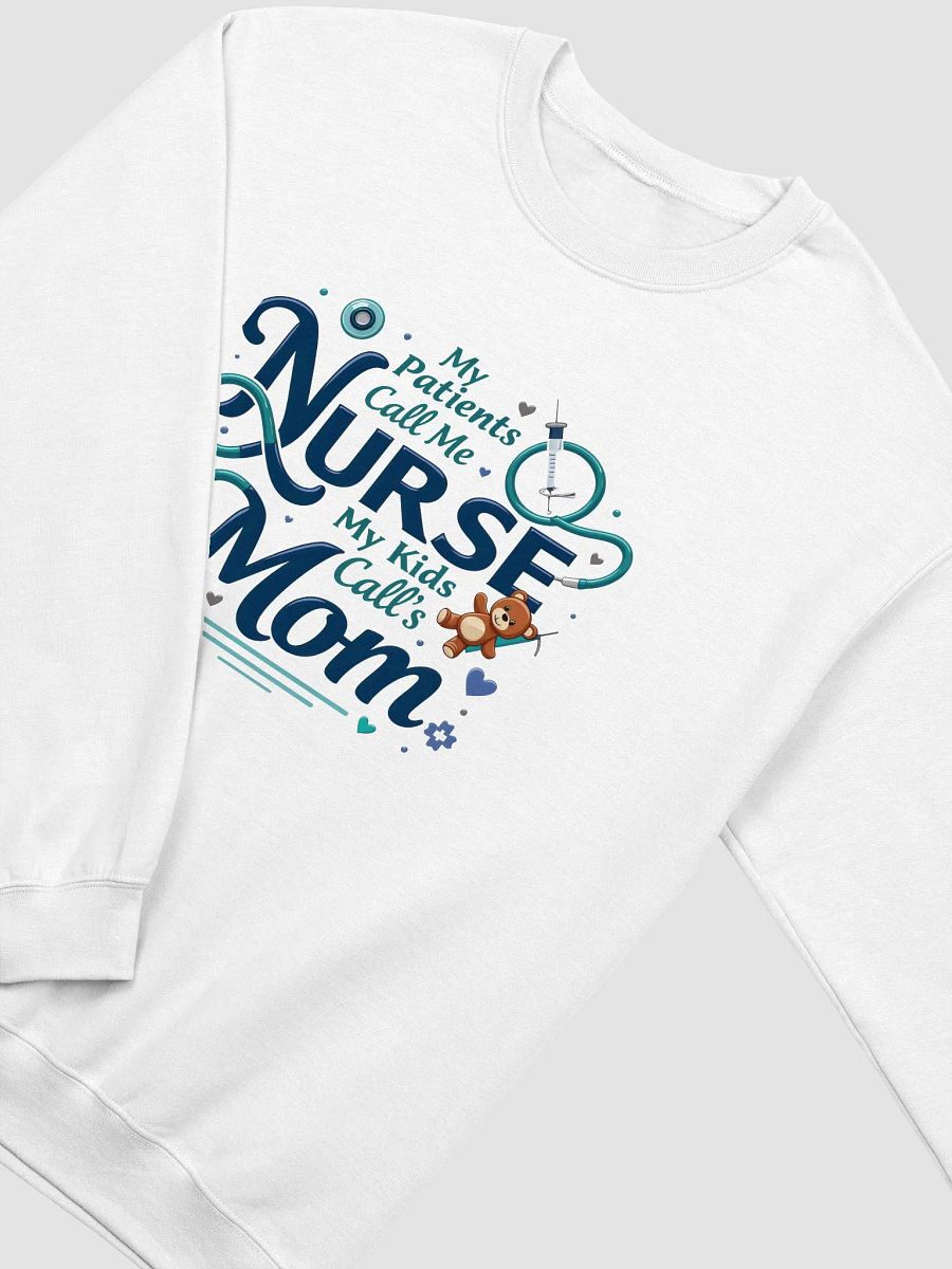 Nurse Mom Medical-Themed Crewneck Sweatshirt product image (7)