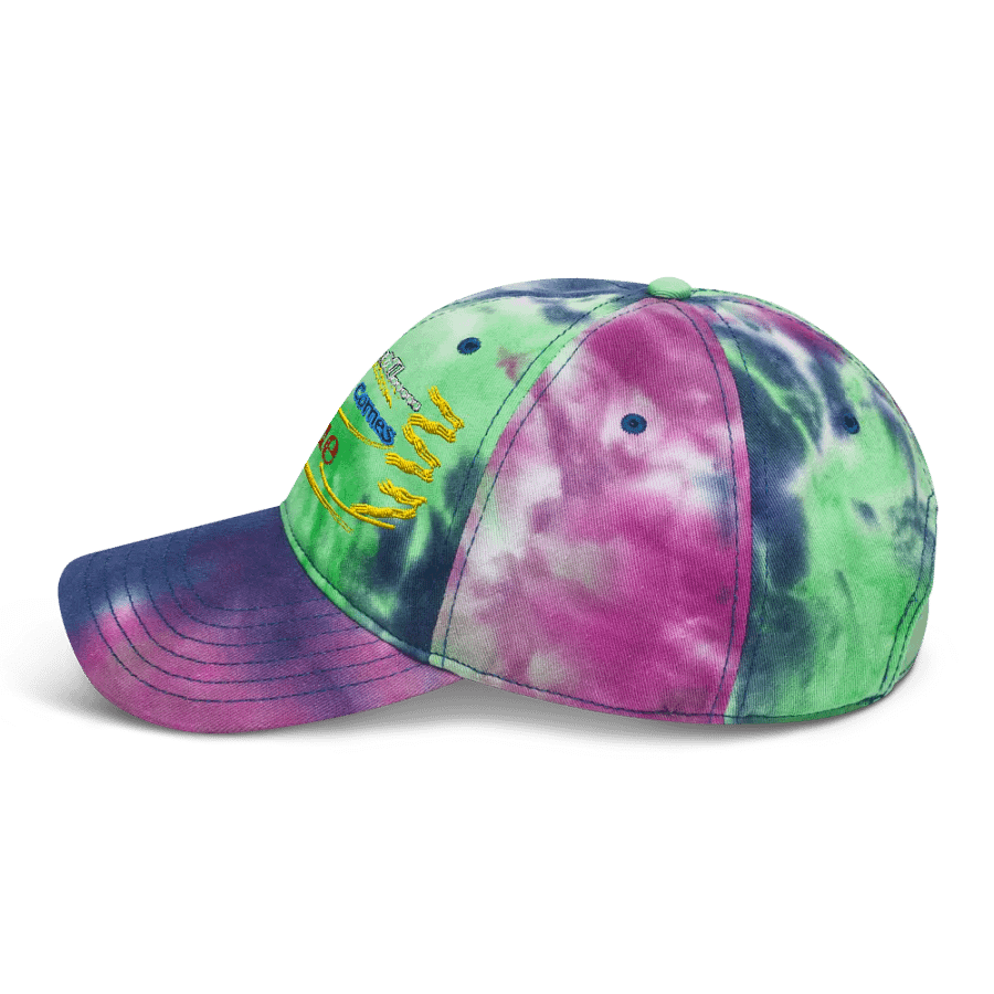 Dream Until.. Your Dream Comes True - Embroidered - Tie-Dye Dad Hat product image (3)