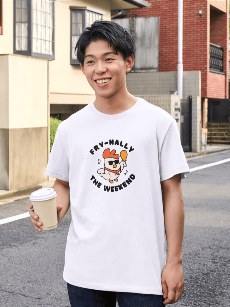 Fry-nally the Weekend T-Shirt product image (46)