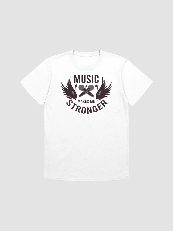 Vintage Music Makes Me Stronger Tee product image (1)