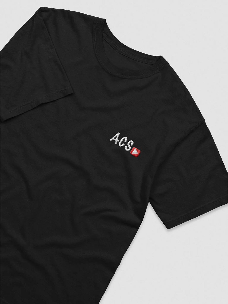 ACS - Stitched Logo T-Shirt, Black product image (3)