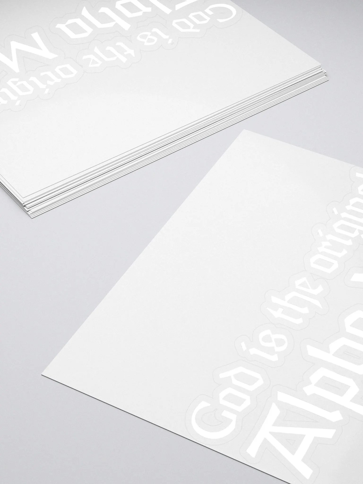 Alpha Male Sticker (White) product image (12)