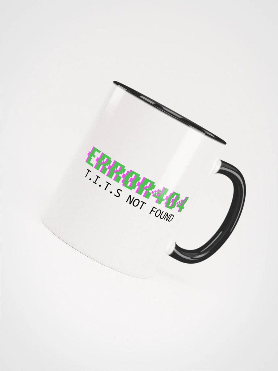 ERROR404 T.I.T.S NOT FOUND Enamel Mug product image (5)